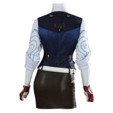 Game Valorant Chamber Women Dress Outfits Cosplay Costume Halloween Carnival Suit